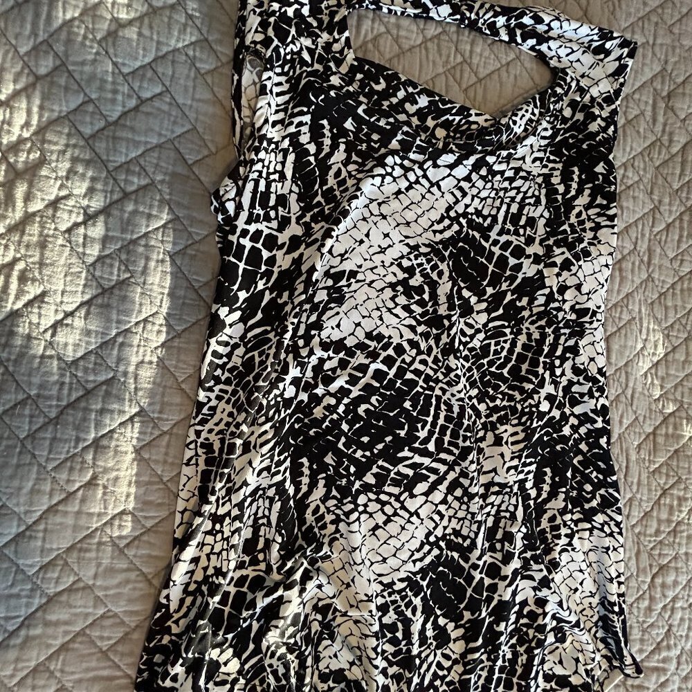 INC International Concepts Top Sleeveless Drape Neckline Small
